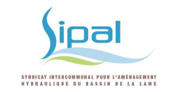 Logo du Syndicat Intercommunal Pour l'Aménagement hydraulique du bassin de la Lawe